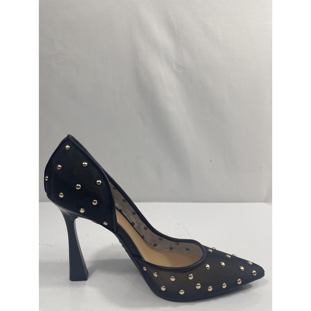 INC Shoes Women's Size 7.5 Black Kalaya2F Studded D'Orsay Pumps Heels Dressy - Picture 4 of 14